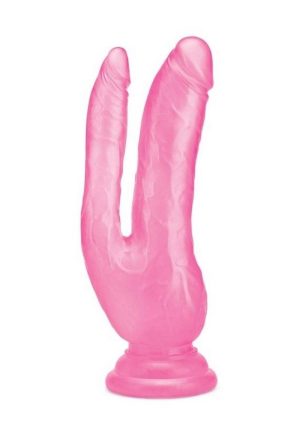 ME YOU US Ultracock Jelly Double Penetrator 8in - Pink