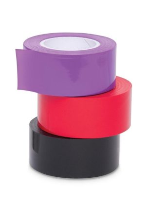 Whipsmart Bondage Tape 150ft with Silky Blindfold - Multi Color