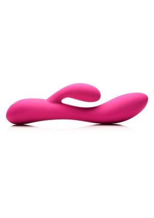 Bang! 10X Flexible Rechargeable Silicone Rabbit - Pink