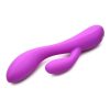 Bang! 10X Flexible Rechargeable Silicone Rabbit - Purple
