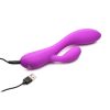 Bang! 10X Flexible Rechargeable Silicone Rabbit - Purple