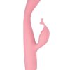 Princess Petite Pleasure Silicone Rechargeable Dual Stimulating Vibrator - Pink