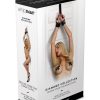 WhipSmart Diamond Over the Door Cuffs - Black