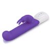 Rabbit Essentials Silicone Rechargeable Come Hither G-Spot Rabbit - Purple