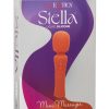Stella Liquid Silicone Rechargeable Mini Massager - Orange