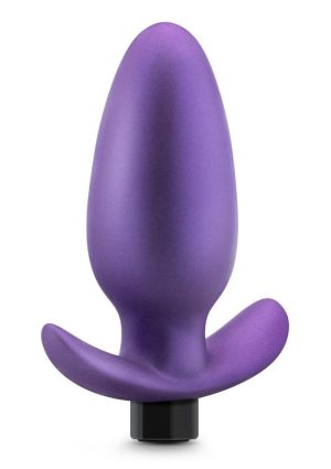 Anal Adventures Matrix Exceisor Plug Rechargeable Silicone Anal Plug - Astro Violet