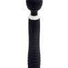 Nu Sensuelle Lolly Nubii Flexible Rechargeable Silicone Wand - Black/White