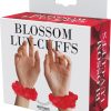 Blossom Luv Cuffs - Red