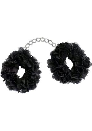 Blossom Luv Cuffs - Black