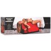 Bedroom Bliss Lover`s Bondage Bench - Black/Red