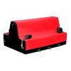 Bedroom Bliss Lover`s Bondage Bench - Black/Red