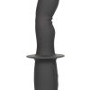 Ramrod Rocking Rechargeable Silicone Anal Probe - Gray