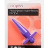 Anal Toys Rechargeable Silicone High Intense Probe - Purple