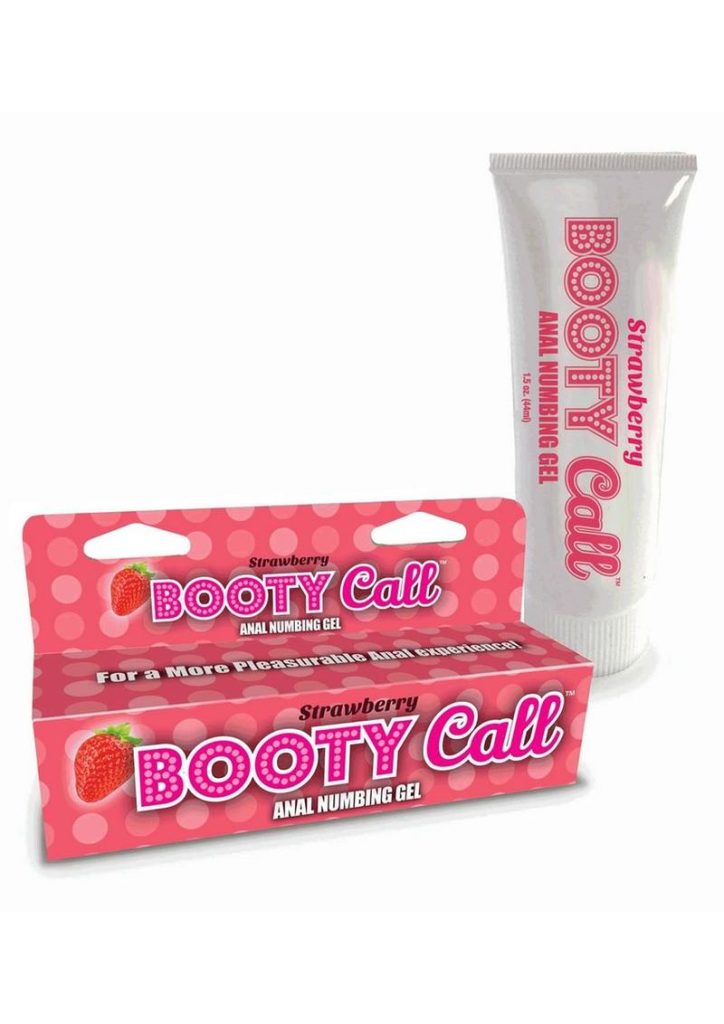 Booty Call Anal Numbing Gel 1.5oz - Strawberry