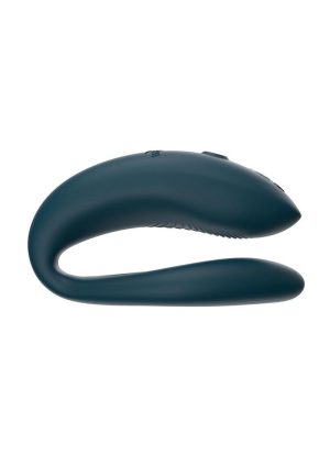 We-Vibe Sync O Rechargeable Silicone Couples Vibrator with Remote Control - Velvet Green