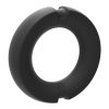Merci Silicone Covered Metal Cock Ring 35mm - Black
