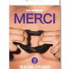 Merci Silicone Covered Metal Cock Ring 45mm - Black