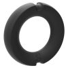 Merci Silicone Covered Metal Cock Ring 45mm - Black
