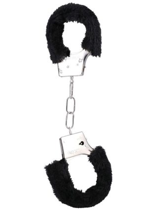 In a Bag Furry Handcuffs - Black