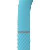 LoveLine Dolce Silicone Rechargeable 10 Speed Mini G-Spot Vibrator - Blue