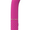 LoveLine Dolce Silicone Rechargeable 10 Speed Mini G-Spot Vibrator - Pink