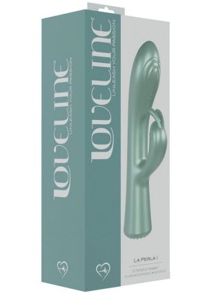 LoveLine La Peria I Rechargeable 10 Speed Rabbit Vibrator - Green