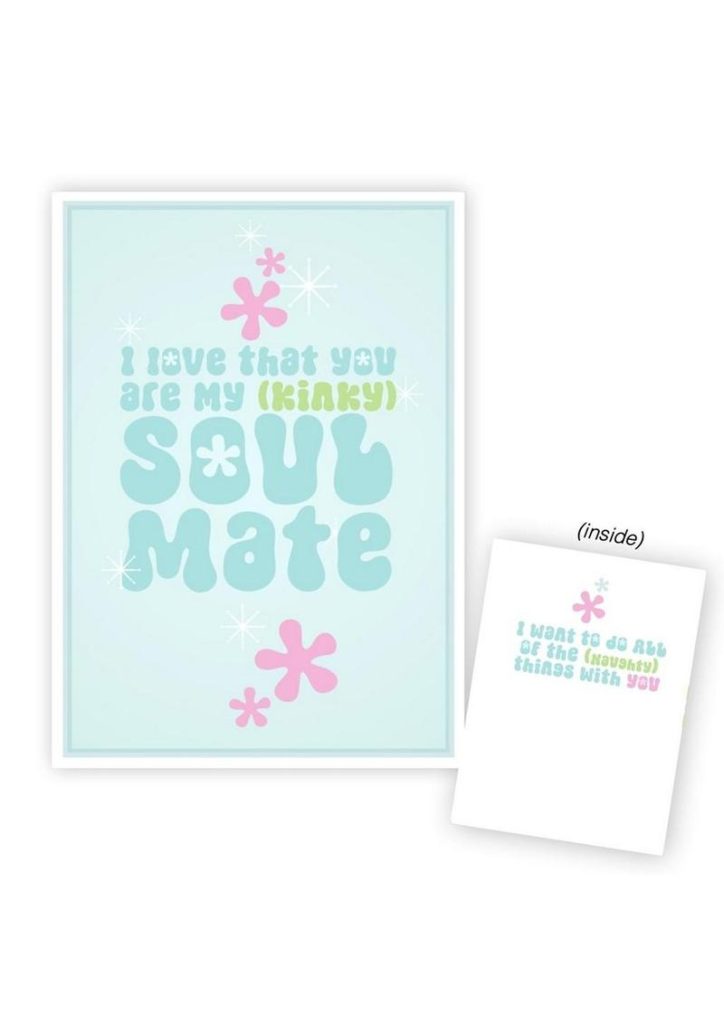 Warm Human Kink Soulmate Greeting Card