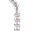 Playboy Jewels Double Glass Dual End Probe - Purple