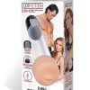 Lux Fetish 2 in 1 Blowjob Auto Sucker and Penis Englarger Pump - Black