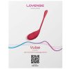 Lovense Vulse Rechargeable Silicone Egg Vibrator - Red
