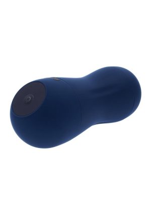 Playboy Gusto Rechargeable Silicone Masturbator - Blue