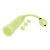 WhipSmart Glow in the Dark Penis Pump and Stamina Cock Ring Set - Green