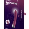 Satisfyer Spinning Vibe 1 Rechargeable Silicone Rotating G-Spot Vibrator - Red