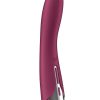 Satisfyer Spinning Vibe 1 Rechargeable Silicone Rotating G-Spot Vibrator - Red