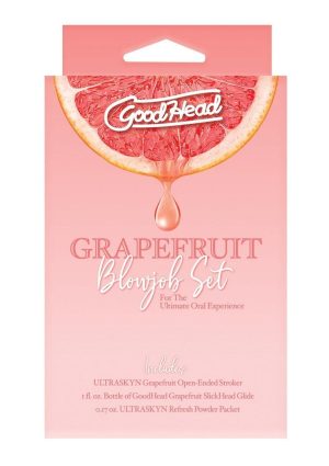 GoodHead Blowjob Set - Grapefruit