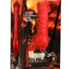 Creature Cocks Cujo Canine Silicone Dildo - XLarge - Red/Black