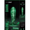 Whipsmart Glass Butt Plug with Curved Base 3.5in - Clear
