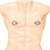 Prowler RED Magnetic Nipple Crown Clamps - Silver