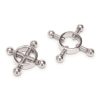 Prowler RED 4 Way Screw Nipple Clamps - Stainless Steel
