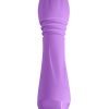 Charms Flora Rechargeable Silicone Mini Vibrator - Purple