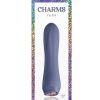 Charms Fern Rechargeable Silicone Mini Vibrator - Gray