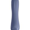 Charms Fern Rechargeable Silicone Mini Vibrator - Gray