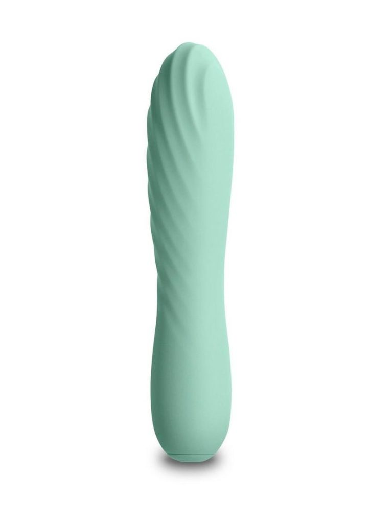 Desire Destiny Rechargeable Silicone Vibrator - Green