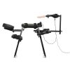Master Series Obedience Bench with Remote Control Sex Machine - Black