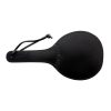 Padded Leather Ping Pong Paddle - Black