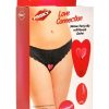 Frisky Love Connection Silicone Panty Vibe with Remote Control - Red