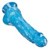 Twisted Love Twisted Dong Silicone Bendable Dildo - Blue