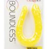 Boundless AC/DC Silicone Bendable Double Dong - Yellow