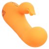 California Dreaming Montecito Muse Rechargeable Silicone Dual Vibrator - Orange
