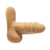 Addiction Silicone Packer Dong - Caramel